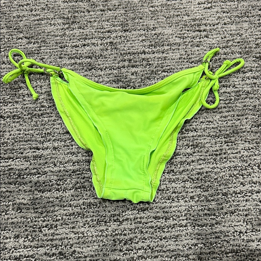 Neon Green Bikini Bottom